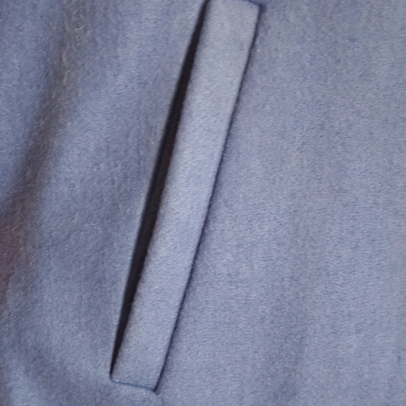 Old Navy Blue Oversized Soft-Brushed Button-Front Coat Size XL - Picture 6 of 8